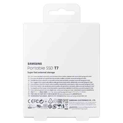 Накопитель SSD USB 3.2 2TB T7 Samsung (MU-PC2T0T/WW) Винница