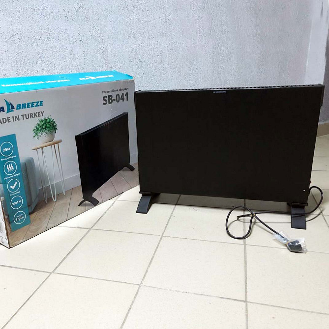 Мощный конвектор для дома SeaBreeze SB-041 2000 Вт, Тонкий электрический конвектор VO-35 Львов - изображение 6