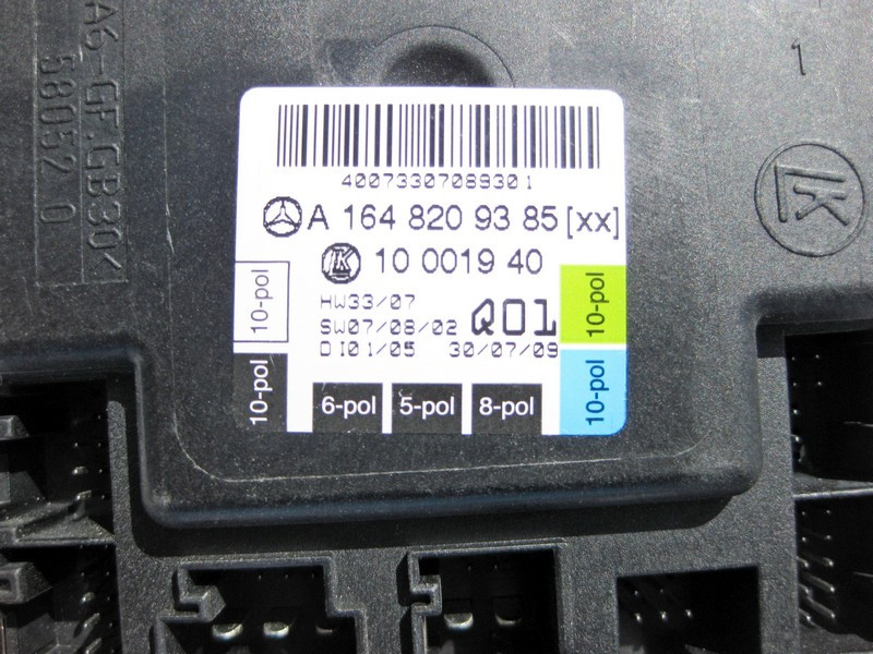 Mercedes-Benz  A1648209385 Блок керування передніх лівих дверей GL-Class X164 ML W164 R-Class W251 Одеса - фото 2