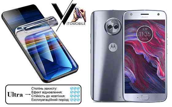 Полиуретановая пленка Ultra для Motorola Moto X4 – минимальная толщина, максимальная защита! Киев