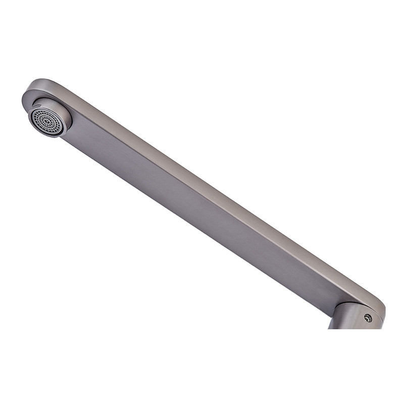 Современный кухонный смеситель Zerix KFM-011 graphite из высококачественной нержавеющей стали SUS304 Харьков - изображение 2