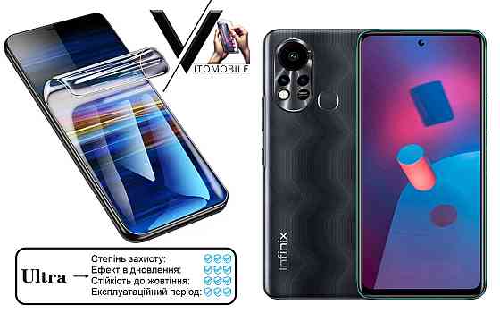 Полиуретановая пленка Ultra для Infinix Hot 11S – минимальная толщина, максимальная защита! Киев