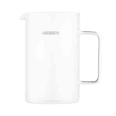 Френч-прес Ardesto Midori, 800мл, боросилікатне скло, бамбук, прозорий (AR1009WL) Вінниця