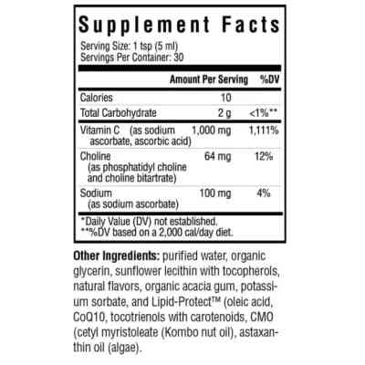 Вітамінно-мінеральний комплекс Seeking Health Вітамін С ліпосомальний, 1000 мг, Liposomal Vitamin C, 150 мл (SKH52130) Вінниця