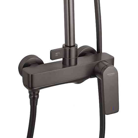 Душова система для ванни Kroner KRP Graz - GRP063 графіт Київ