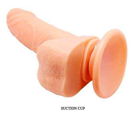 Вибратор на присоске с функцией ротации BARBARA Mark 5,9'' MULTI-SPEED VIBRATOR, BW-008055R Sex Aura Киев
