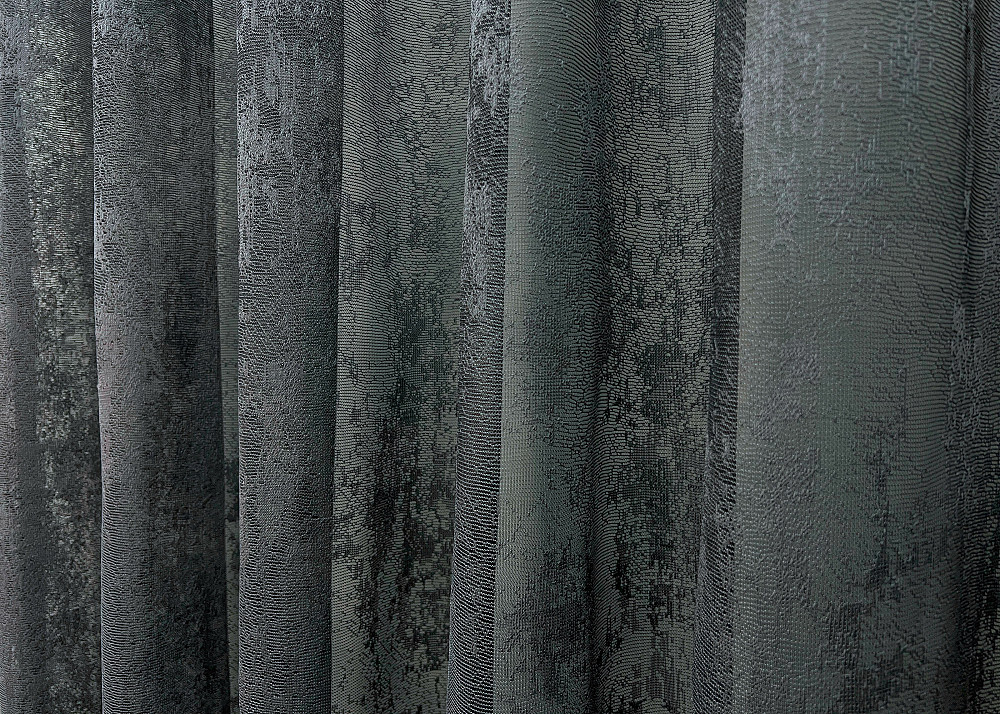 Тюль жакард, колекція "Мармур" колір графітовий 2040т Київ - фото 4