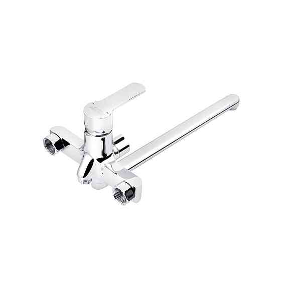 Змішувач для ванни Kroner KRP Bremen - C070 з душовим гарнітуром, хром Київ