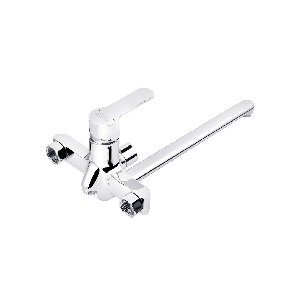 Смеситель для ванны Kroner KRP Bremen - C070 с душевым гарнитуром, хром Киев - изображение 4