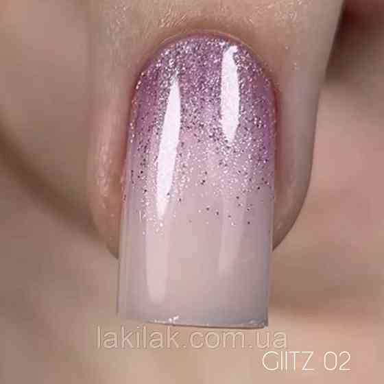 Світловідбивний гель-лак Toki-Toki Glitz GZ02 5мл Херсон
