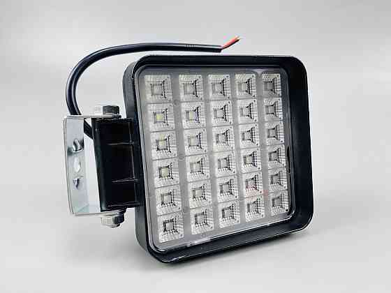 Світлодіодна робоча фара для позашляховика квадратна фари дальнього світла 6000K 90W з вимикачем на корпусі Мукачево