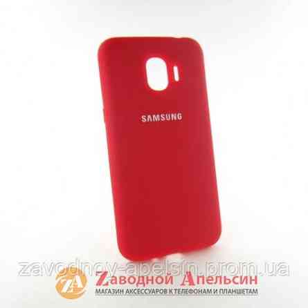 Samsung J2 J250 2018 чехол Silicone cover red Одесса