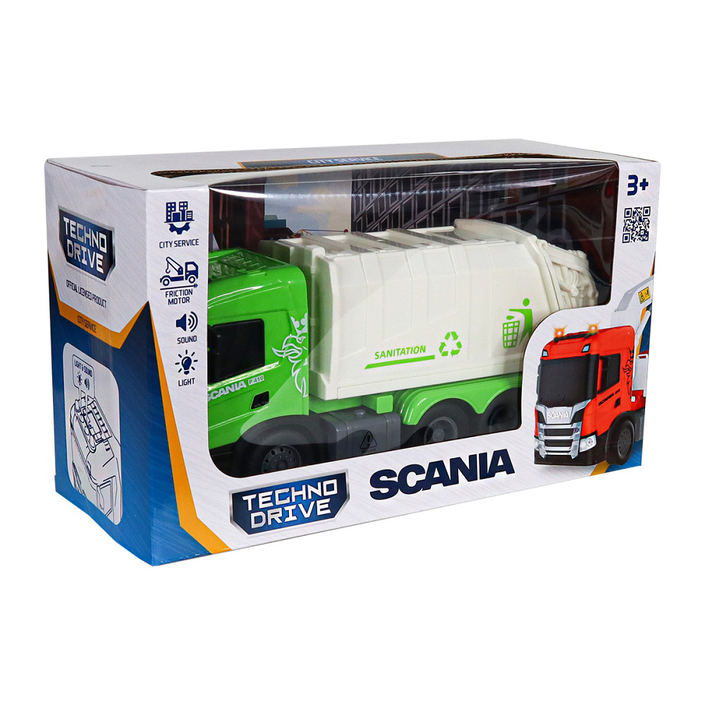 Автомодель серії Big Truck – Сміттєвоз Scania (світло, звук) Днепр - изображение 6