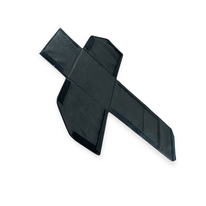 Сумка - органайзер у багажник шкірозамінник 300х300х300мм S чорна, синій ромб на липучках Мукачево - фото 1