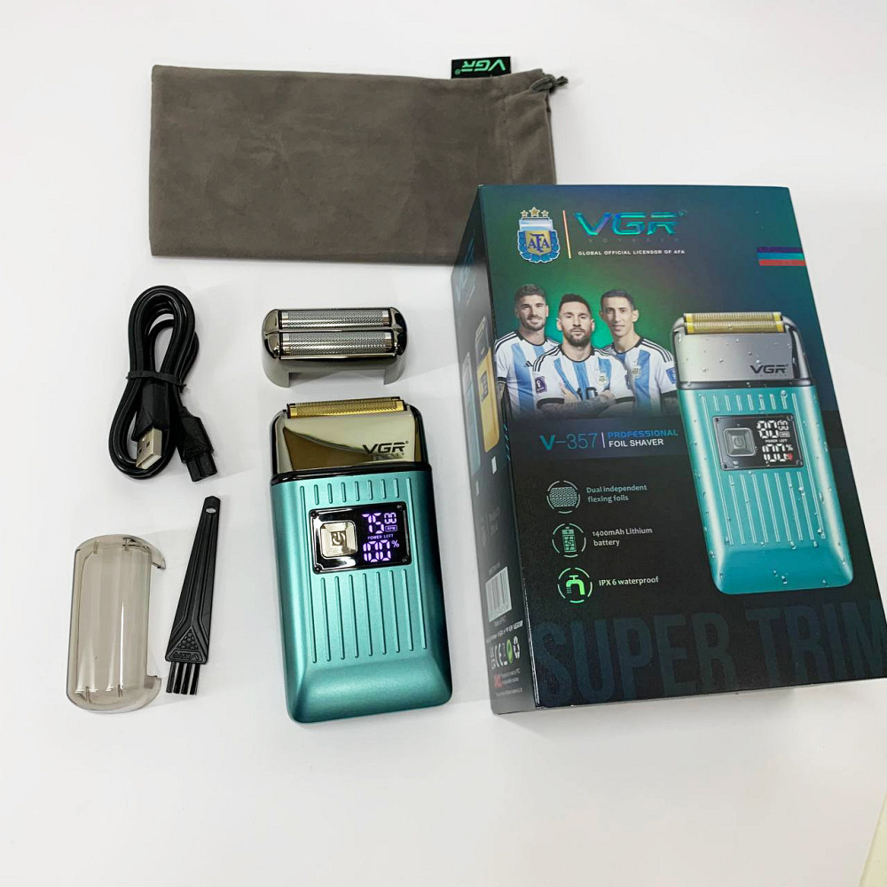 Бритва для бороды электронная VGR, Портативная мужская профессиональная бритва Портативная EQ-25 Львов - изображение 6