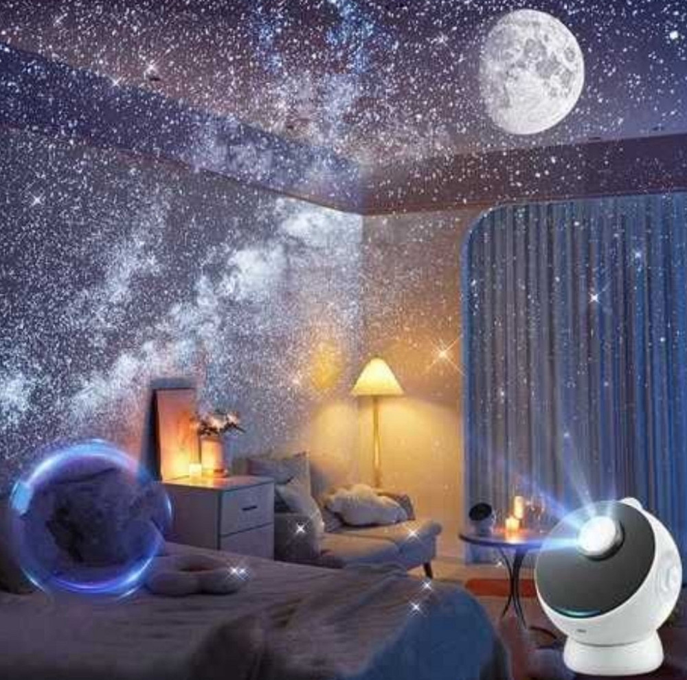 Домашній планетарій, Проектор зоряного неба, Нічник галактика. Київ - фото 1