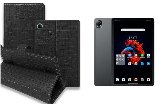 Книга-трансформер для планшета Blackview Mega 1, цвет Black Krokodil Black Киев