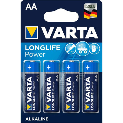 Батарейка Varta AA LONGLIFE Power LR6 * 4 (04906121414) Вінниця - фото 1