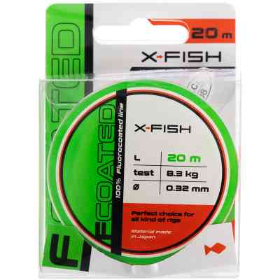 Флюорокарбон X-Fish FCoated 20m 0.32mm 8.3kg (1917.01.48) Винница