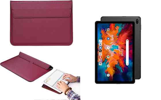 Чохол-конверт VitoCase для Umidigi A11 TAB, з функцією підставки для планшета Бордовий Київ