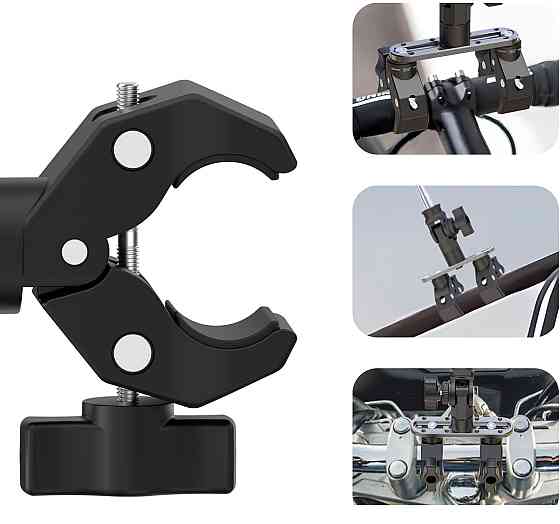 Кріплення для Insta360 на мотоцикл баггі квадроцикл подвійний краб AC Prof AL-51 Київ