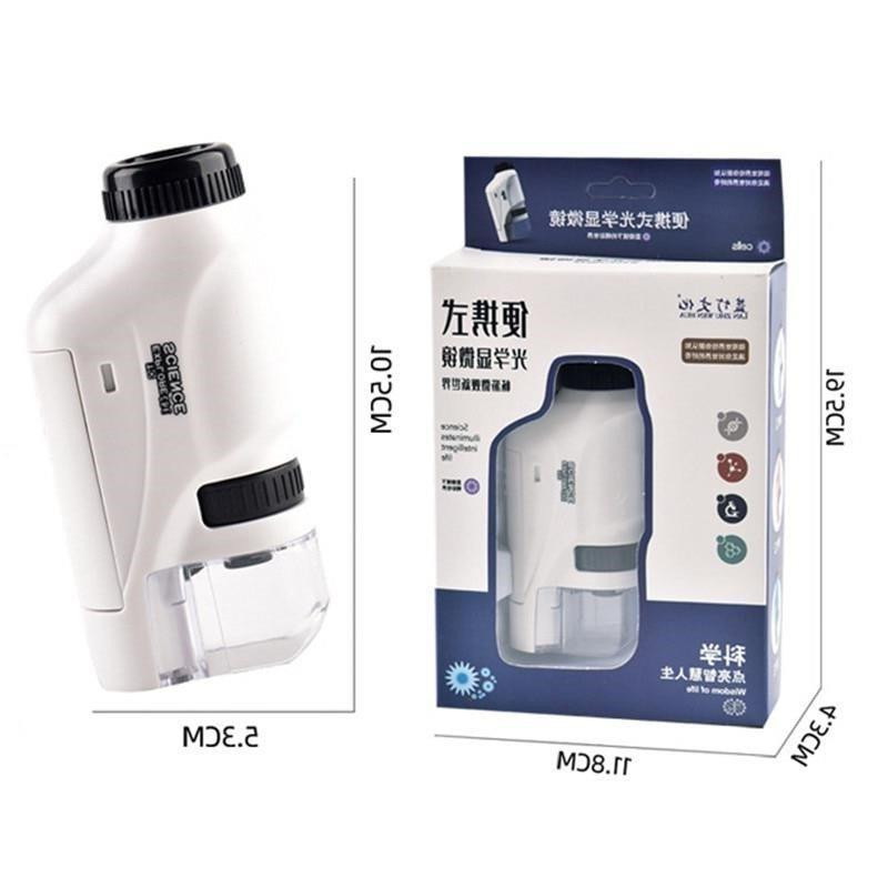 Портативный карманный микроскоп с LED подсветкой Киев - изображение 2