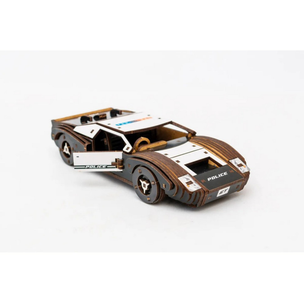 Дерев’яний 3D конструктор Fast car Gt Puz-26916, 164 деталі Вінниця - фото 2