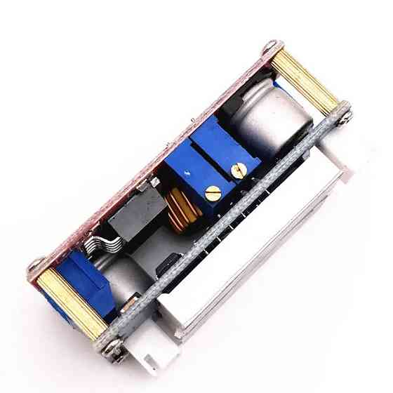 Понижающий преобразователь XL4015 с амперметром и вольтметром Киев