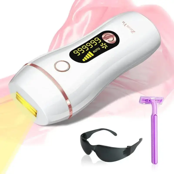 Устройство для удаления волос эпилятор Фотоэпилятор ZumYu IPL Hair Removal с ЖК-дисплеем (999 999 вспышек) Б/У Киев