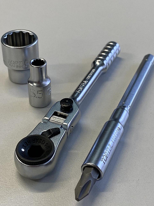 Магнітний бітотримач TOPTUL 1/4" L 100 мм (сп. з CHEV0811) FTDF0810 Чернігів - фото 4