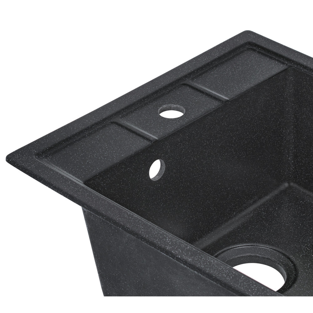 Кухонна мийка Lidz 460х515/200 BLA-03 (LIDZBLA03460515200) Київ - фото 5