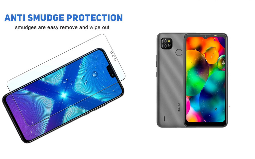Защитное стекло NeoGlass для Tecno POP 4 BC1s – ультрапрозрачное и устойчивое Киев - изображение 3