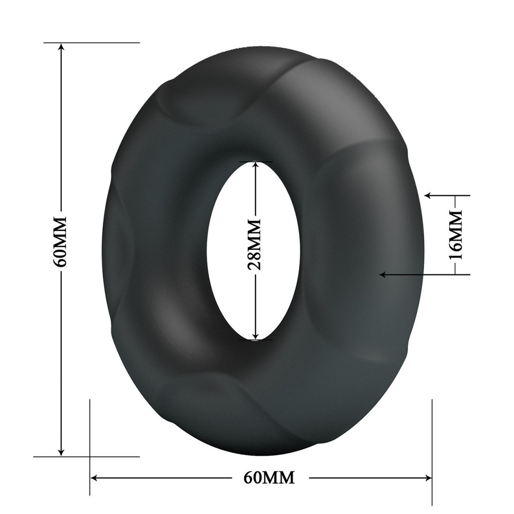 Ерекційне кільце Crazy Bull №12 - Arvel super soft silicone, BI-210350 Sex Aura Київ - фото 6