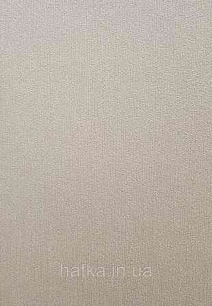 Обои виниловые на флизелиновой основе Rasch Incanto 1.06х10 однотонные тонкая полоска с глянцем бежевые Киев