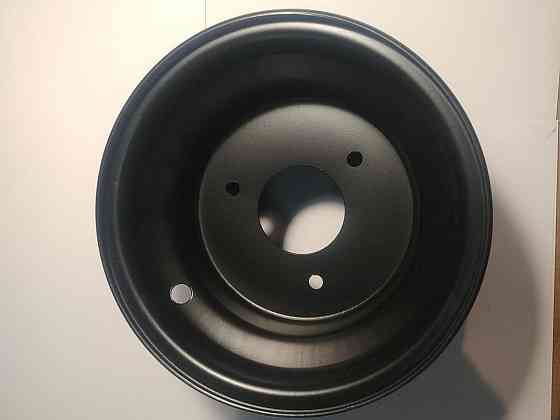 Диск колеса квадроцикл 16*8-7 (7 колесо, 3 отверстия) (черные) Мукачево