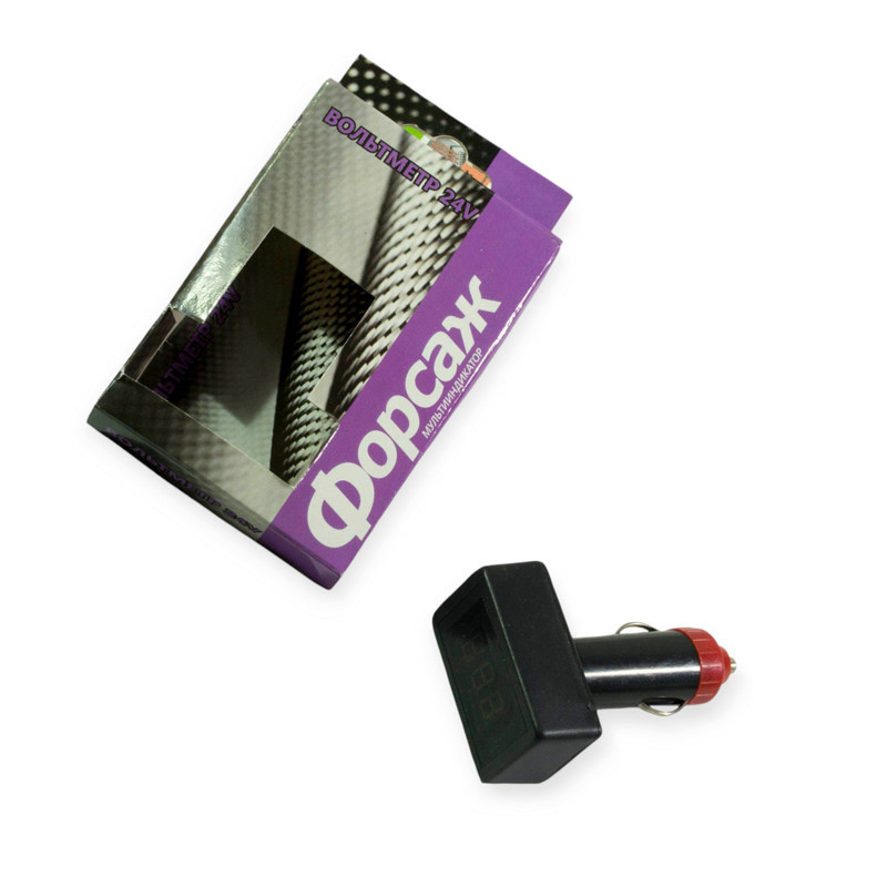 Вольтметр с дисплеем в прикуриватель 24В Мукачево - изображение 1