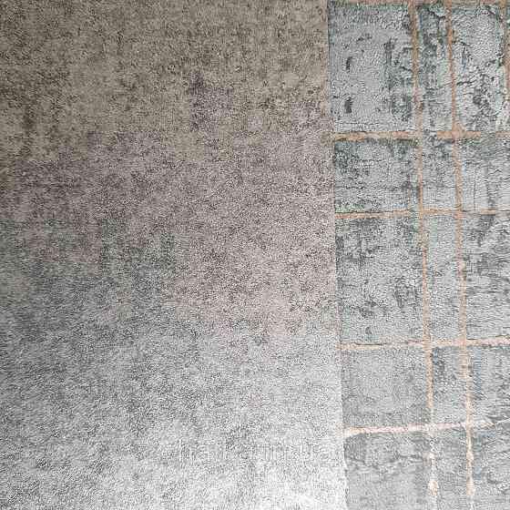 Шпалери флізелінові еко Rasch Kerala 0.53х10 м під венеціанську штукатурку сірі зелені з перламутром Київ