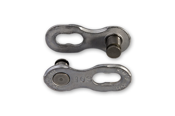 Замок ланцюга KMC 10R Silver EPT 10 ск., 1 замок (polybag) Бровари - фото 1