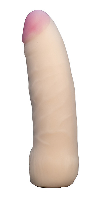 Насадка для страпона тілесна EGZO CIBERSKIN NSTR12 ( 16 см х 4 см ) Sex Aura Київ - фото 2