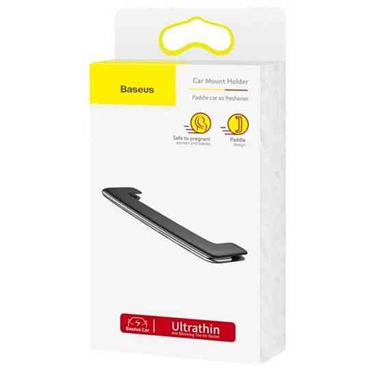 Автомобильный освежитель воздуха Baseus Paddle car air freshener Black Ковель