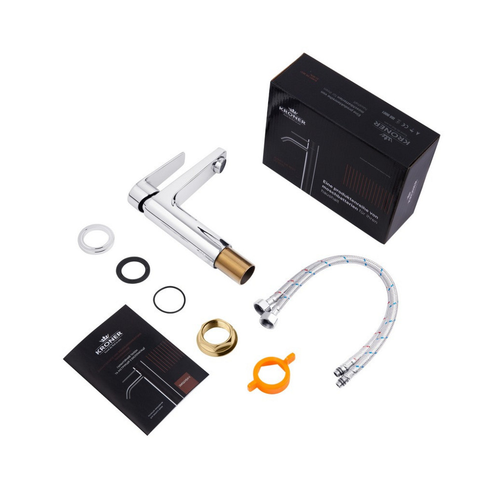 Змішувач для раковини Kroner KRP Eifel - C010 Київ - фото 8