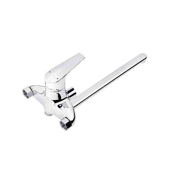 Змішувач для ванни Kroner KRM Odra - C071 з душовим гарнітуром, хром Київ