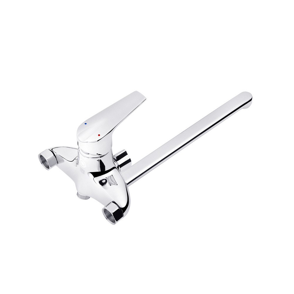 Змішувач для ванни Kroner KRM Odra - C071 з душовим гарнітуром, хром Київ - фото 4