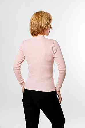 Водолазка жіноча, попелясто-рожева, топ Крохатушка одяг Київ