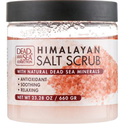 Скраб для тела Dead Sea Collection с гималайской солью и минералами Мертвого моря 660 г (830668008090) Винница - изображение 1