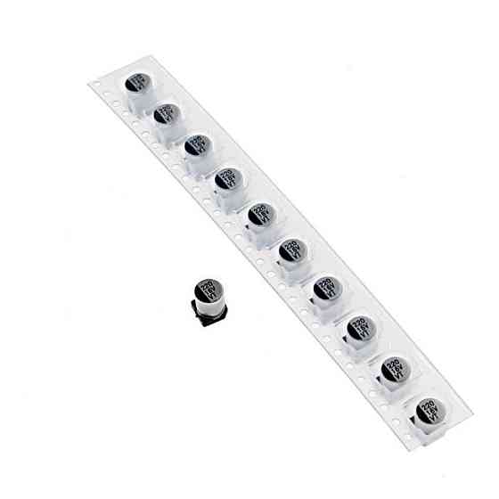 Набор алюминиевых конденсаторов SMD 130 шт 1-220 мкФ Киев