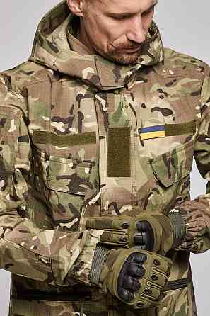 Армейская военная мужская куртка мультикам полевая тактическая демисезонная ветрозащитная водостойкая XXL Львов