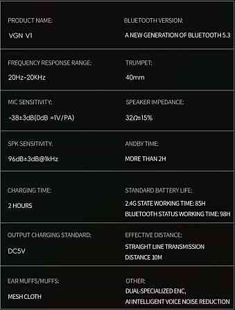 Бездротові ігрові навушники гарнітура з мікрофоном 2.4 vgn vxe v1 Харків