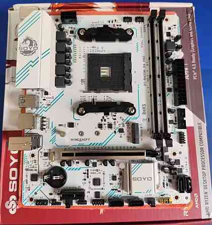 Новая материнская плата SOYO B450M D4 PRO 1-5 поколения Ryzen ГАРАНТИЯ. Киев