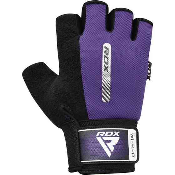 Перчатки для фітнесу RDX W1 Half Purple M Кам'янське